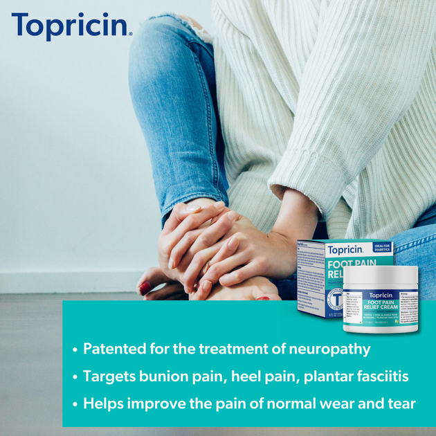 Topical pain relief for plantar fasciitis sale